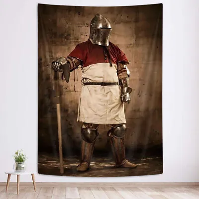 Medieval Knight Viking Extra Large Tapestry Wall Hanging Poster Background Game • $13.36