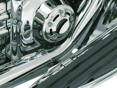 $44.99 • Buy Kuryakyn 9196 Chrome Bridge The Gap Heat Shield For 93-08 Harley Davidson FLH/T