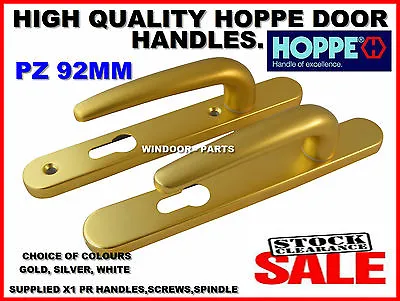 Upvc Door Handle 92mm Pz Hoppe Lever / Lever All Colours • £12