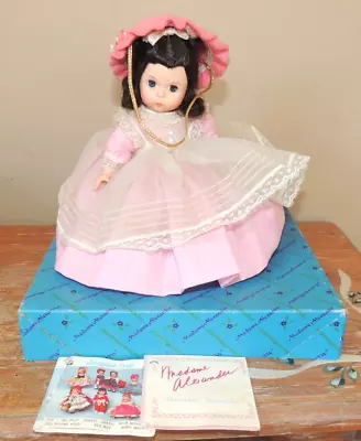 Vintage Madame Alexander Doll Little Womens Series 8  Beth 412 Pink Dress W/box • $13.50