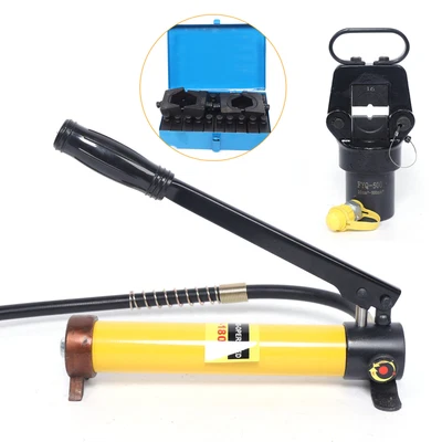 £168.01 • Buy Hydraulic Cable Crimper Cutter Wire Crimping Tool Plier 15T Stroke 22mm Industri