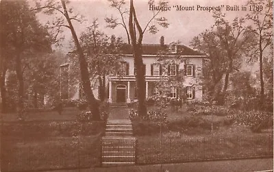 HAGERSTOWN MD - The Rochester House - Mount Prospect  - Postcard CIVIL WAR USED • $5.49