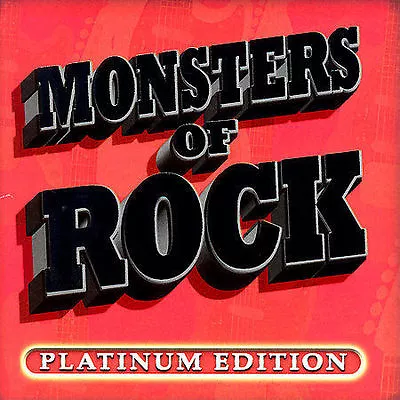 Monsters Of Rock Platinum Edition • $6.32