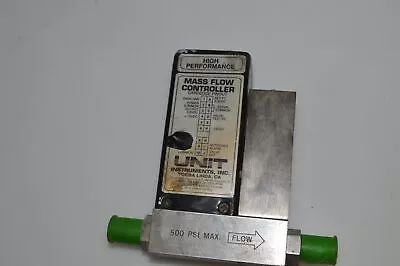 Unit Ufc-1100 Mass Flow Controller- 15 Sccm / Wf6   (ryr34) • $56.25