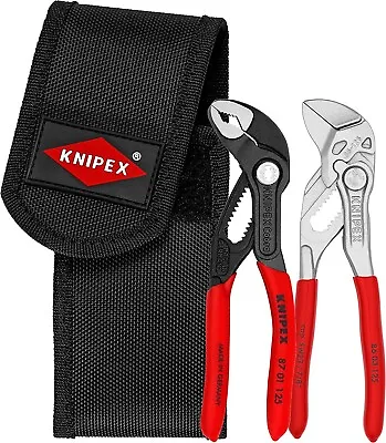 Knipex 002072V04 Mini Cobra  Pliers Wrench Set 2pc 5  8603125 - 8701125  New • $89.99