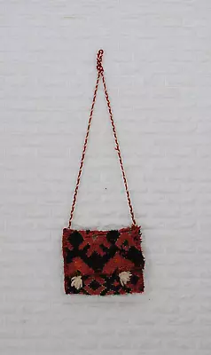Handmade Moroccan Bag - Vintage Kilim Wool Cross-Body & Shoulder Bag • $99