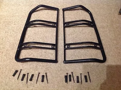 METAL 99-04 Land Rover Discovery 2 Rear Tail Light Lamp Guards Set Pair Rare • $119.99