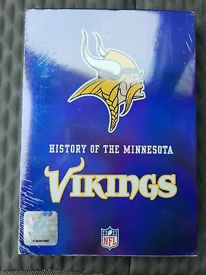 NFL History Of The Minnesota Vikings (DVD) BRAND NEW 2-Disc Set Ships Free Quick • $48.79