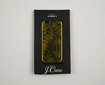 New JCREW IPhone 6 Cell Phone Case Metallic Gold & Black  • $9.95