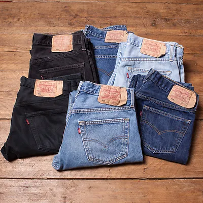 Vintage Levis 501 Jeans GRADE A Denim Levi Size 29 30 31 32 33 34 36 38 40 42 • £34.99