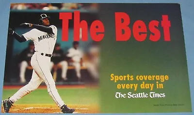 Ken Griffey Jr. The Best Seattle Mariners Poster 11  X 16 7/8  • $3.75