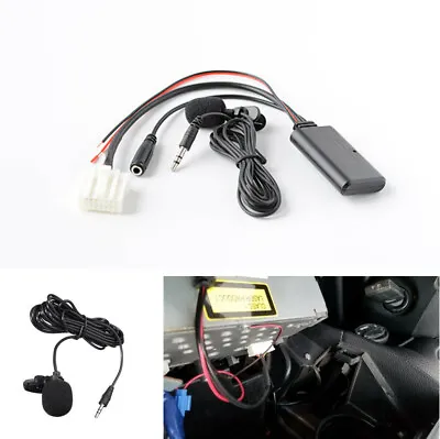 12V Car Stereo Radio Audio Handsfree Bluetooth Adapter With Microphone 1Pcs • $16.63