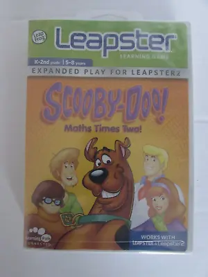 Scooby-Doo Maths Times Two! Leapfrog Leapster Explorer Learning Game New Sealed • £5