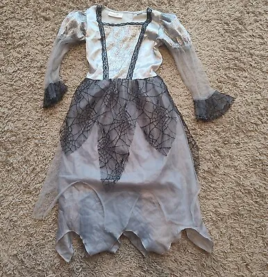 £2.99 • Buy Girl's Zombie Bride Halloween Dress Age 4-6