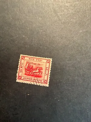 Stamps Indian States Jaipur Scott #6 Used • $4.50