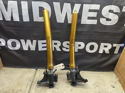 2008 08-16 Yamaha Yzf R6 Oem Front Forks Shock Suspension Set Pair Bent • $180.49