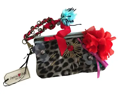 Lanvin Hm Super Rare Silk Leopard Cluch Handbag Brand New With Tags • £65