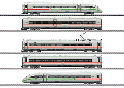 MARKLIN HO 39716 Class 412/812 ICE 4 Powered Railcar Train With A Green Stripe • $849.99