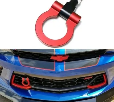 JDM Sport Red Track Aluminum Alloy Tow Hook • $10.99