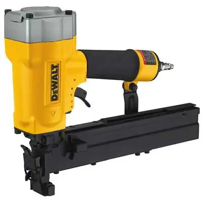 DeWALT DW451S2 16 Gauge Pneumatic Wide Crown Tool Free Lathing Stapler • $330.94