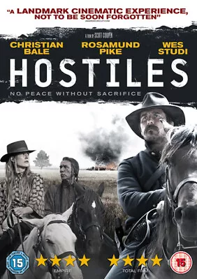 Hostiles DVD (2018) Rosamund Pike Cooper (DIR) Cert 15 FREE Shipping Save £s • £2.18