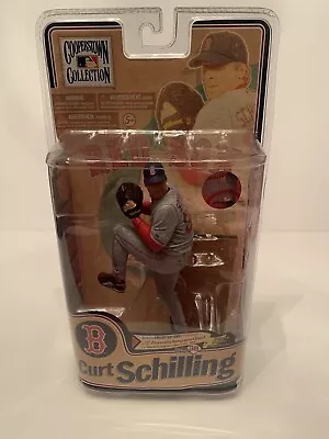 McFarlane Toys MLB Cooperstown Collection Series 8 Curt Schilling Red Sox Figure • $30