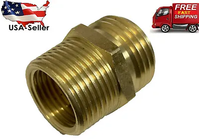 3/4 Male Or 1/2 Female NPT Pipe To 3/4 Male Garden Hose GHT Thread Adapter  • $8.49