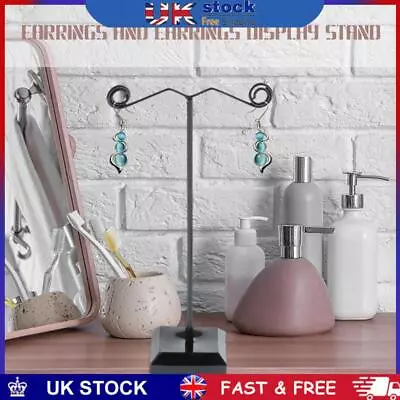 Hanging Jewelry Towers Acrylic Earring Holder For Online Business (Black L) • £4.99