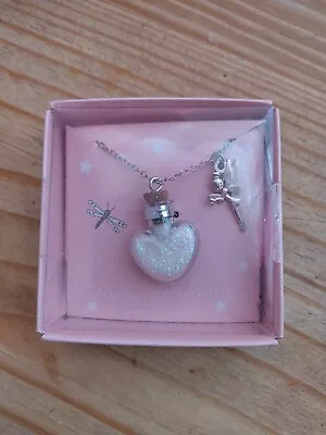 Fairy Dust Necklace With Fairy Pendant. New In Box. • £6.99