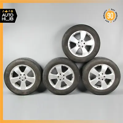 Mercedes W164 ML500 ML350 8 X 18 18  Wheel Wheels Rim Set Silver 1644010302 OEM • $593.45