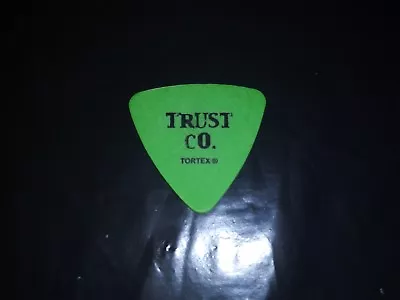 TRUST COMPANY Logo Josh Moates 2003 True Parallels Concert Tour Bass GUITAR PICK • $50