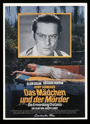 The Assassination Of Trotsky Movie Cinema Film German Poster Art Postcard • $5.95