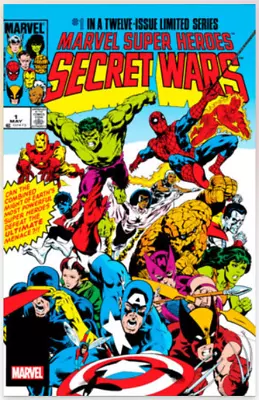 Marvel Super Heroes Secret Wars 1 Facsimile Edition Nm 2024 • $4.99