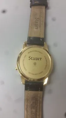 £87.21 • Buy Stauer Watch . NEW YORK TO PARIS.  RADIO CONTROLLED! !
