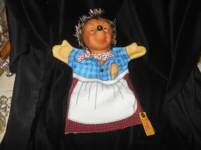 Steiff Mecki Hedgehog Hand Puppet Germany • $19.99