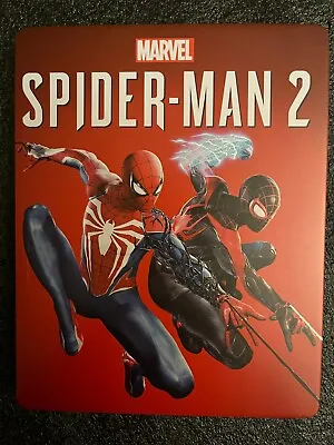 Spider-Man 2 Custom-Made G2 Steelbook Case PS4/PS5 (NO GAME) V3 • $43.56