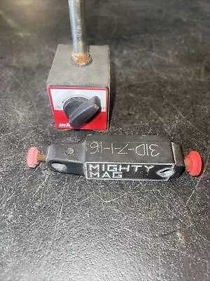 Lot Of 2 MHC MAGNETIC BASE & Mighty Mag Base (bases Only) • $30.99