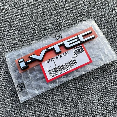 GENUINE I-VTEC EMBLEM FOR HONDA ACCORD 2003-2007 I VTEC REAR BADGE STICKER • $16.80