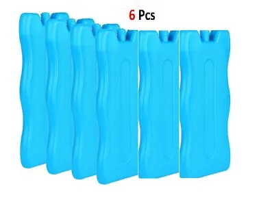 Freezer Ice Reusable Cooler Blocks Ideal For A Picnic Lunch Boxes Cool Bags • £3.85