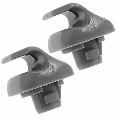 2 × Sun Visor Clip Replacement Light Gray Dorman 74437 For Honda 88217-S04-003ZA • $9.45