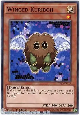 £0.99 • Buy SDHS-EN016 Winged Kuriboh 1st Edition Mint YuGiOh Card