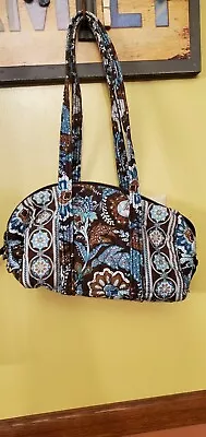 Vera Bradley Java Blue Shoulder Bag Purse • $12.80