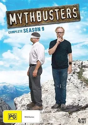 Mythbusters Season 9 Dvd New & Sealed Free Post • $28.50