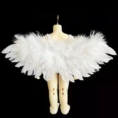 1/6 Scale Dollhouse Miniatures Dress Up Angel Wings Clothing Dolls Feather Kit • $5.49