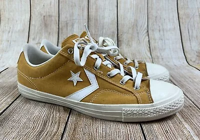 Mens Converse Star Player Ox Turmeric Gold Size 11 Shoes  • $40