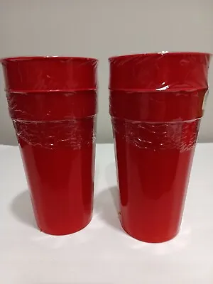 $9.24 • Buy Large 32oz Drinking Plastic Picnic Cups Break Resistant Tumbler BPA Free 4pc