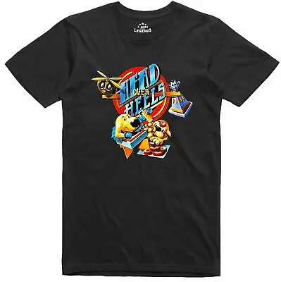 Head Over Heels Spectrum 48k C64k Classic Ocean Game Officially Licensed T Shirt • £11.99