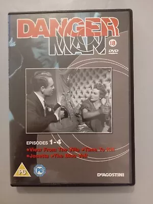 Danger Man DVD Collection - Number 18 - Episodes 1-4 DeAgostini • £4.49