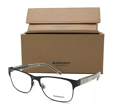 BURBERRY BE1289 1007 Matte Black / Demo Lens 55mm Eyeglasses • $106.95