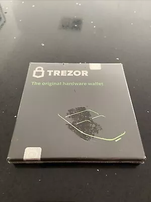 Trezor Model One Crypto Storage Cryptocurrency Hardware Wallet White. • $115